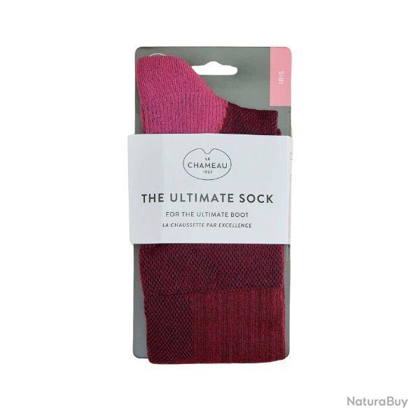 Chaussettes Iris Le Chameau Rouges - S