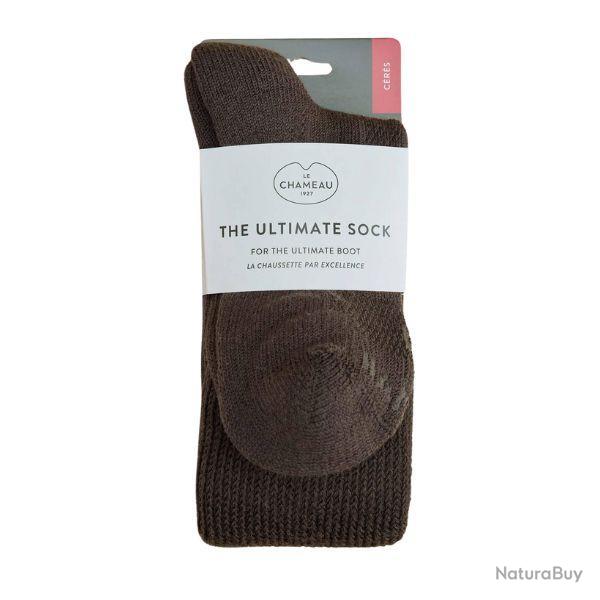 Chaussettes Crs Le Chameau Vert Chameau - S