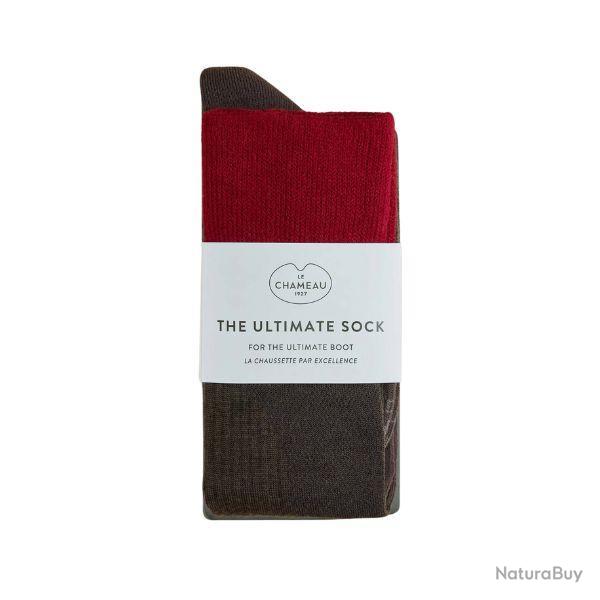 Chaussettes Vierzon Le Chameau Rouge - XL