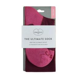 Chaussettes Iris Low Le Chameau Rouges - S