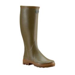 Bottes Giverny Femme Le Chameau Doublées Jersey Vert Vierzon