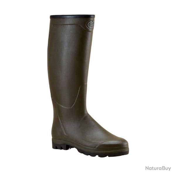 Bottes Country Cross Le Chameau Noprne Vert Chameau