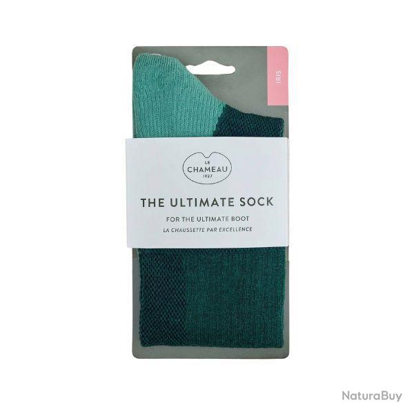 Chaussettes Iris Le Chameau Vert Fonc - S