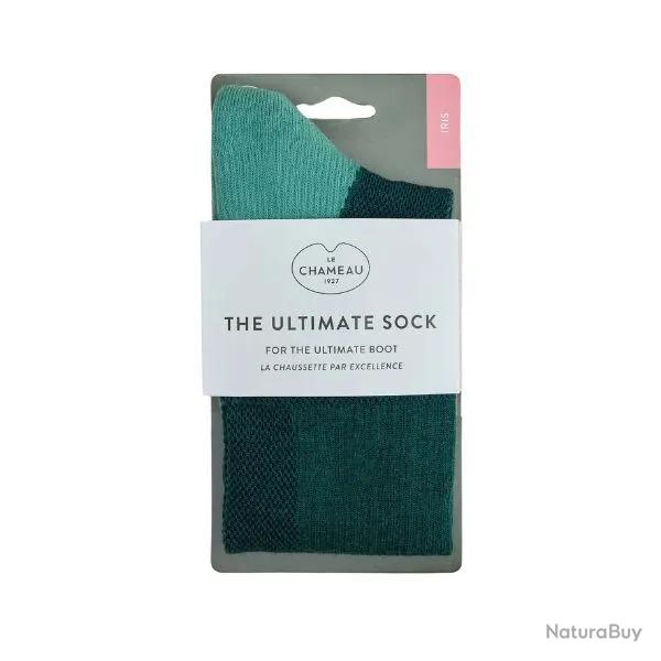 Chaussettes Iris Le Chameau Vert Fonc - M