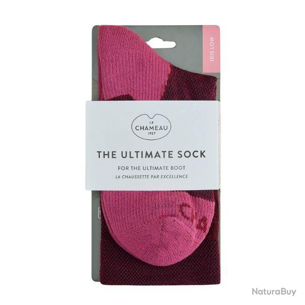 Chaussettes Iris Low Le Chameau Rouges - S