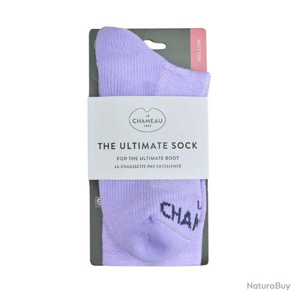 Chaussettes Iris Low Le Chameau Lilas - S