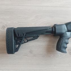 Crosse tactique rétractable et pliante  pour fusil a pompe mossberg 500 ou Maverick 88