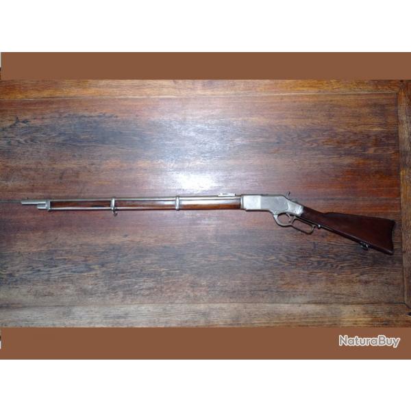 Rare fusil infanterie Winchester Musket - modle 1873 - cal .44 WCF - BE