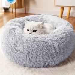 Coussin pour Chat ou Chien 40cm Gris ou Beige