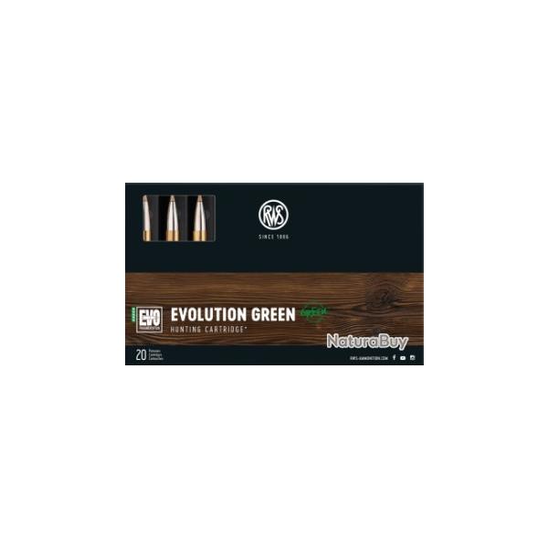 Munitions RWS cal.7x64 evo green 8,2g 127gr par 20