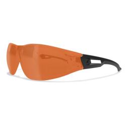 Lunettes Edge Tactical Dragon Fire Monture noire - Orange