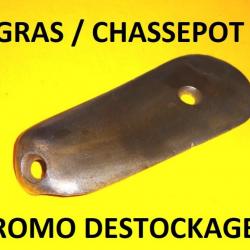 plaque fusil GRAS / plaque fusil CHASSEPOT - VENDU PAR JEPERCUTE (GE76)