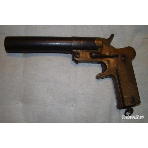 PISTOLET LANCE FUSEE Modle 1918