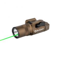 OLIGHT BALDR PRO R TAN Laser vert