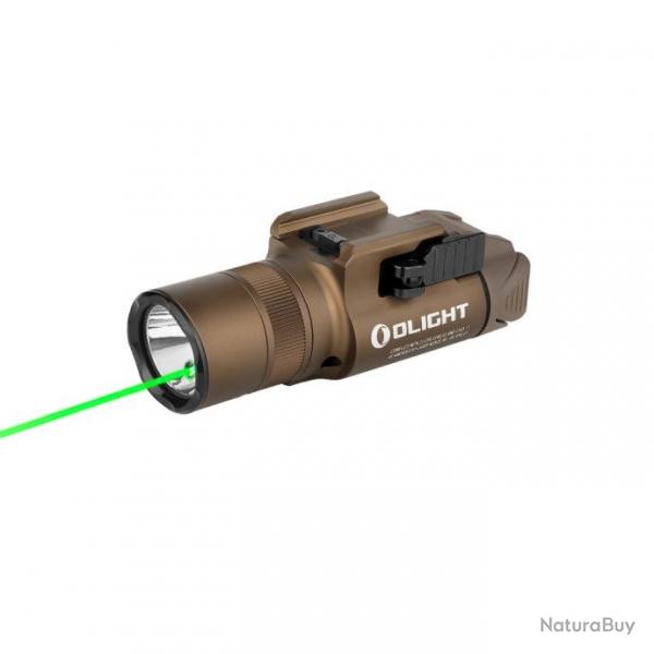 OLIGHT BALDR PRO R TAN Laser vert