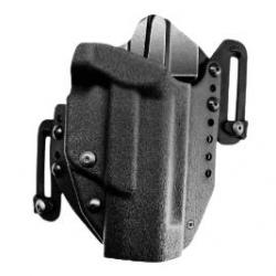 HOLSTER POLYMERE A RETENTION LTG PRO NOIR - PDP 4.5''/5'' - DROITIER