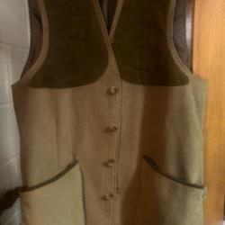 Gilet Laksen moleskin bronze neuf