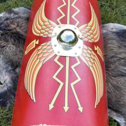 Scutum bouclier Legionnaire Romain bois de 107 cm / reproduction