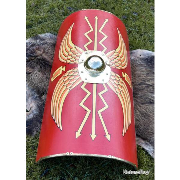 Scutum bouclier Legionnaire Romain bois de 107 cm / reproduction