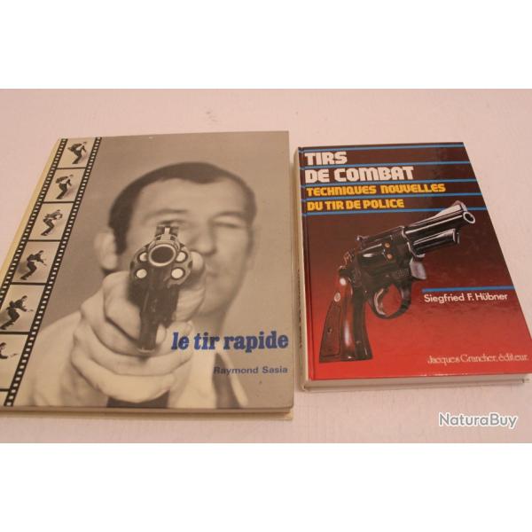 Lot 2 livres tir rapide et tirs de combat