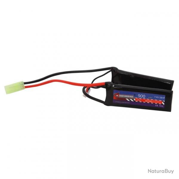 Batterie LiPo 7,4V Double 900 mAh 25C (Dragon Pro)