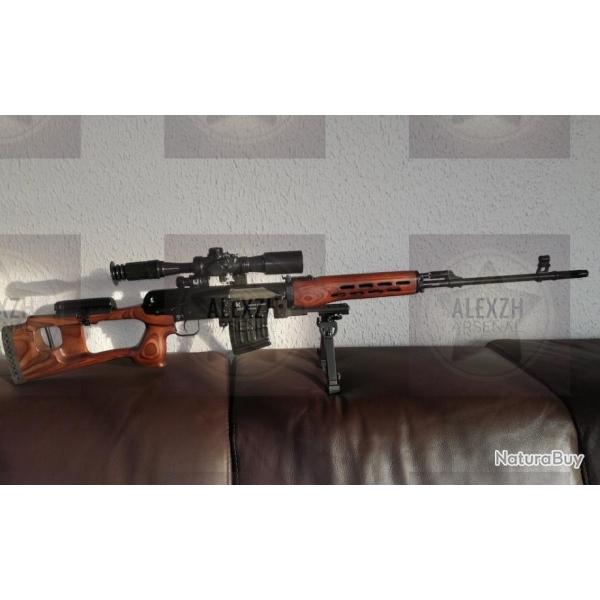 Support-Adaptateur de bipied de la carabine TIGR/SVD (Dragunov), Zastava 76