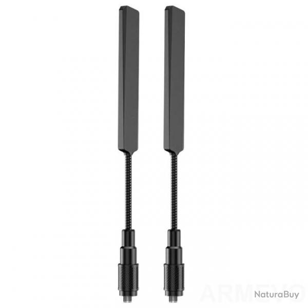 Paire d'antennes flexibles AR-188 (21cm) pour talkies-walkies Baofeng - LIVRAISON GRATUITE