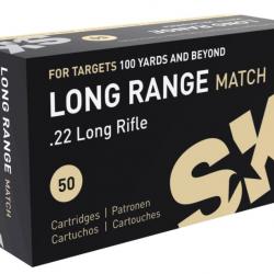 SK Long Range MATCH 22 LR (boîte de 500)