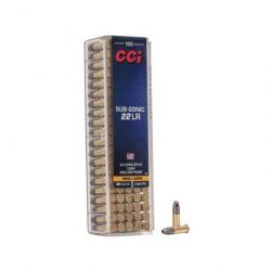 Balles CCI Subsonic HP - Cal. 22LR - Par 1 / 40