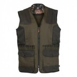 Gilet de chasse Percussion Tradition Kaki / S - Kaki / 2XL