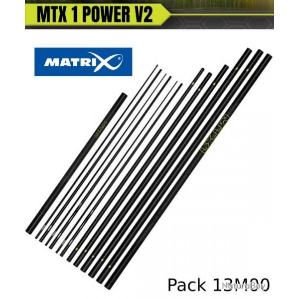 Pack peche coup carpe Matrix MTX1 Power 13m