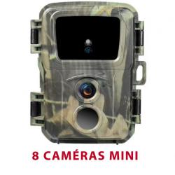 PROMO!! LOT DE 8 CAMÉRAS DE CHASSE PHOTOS/VIDEOS INFRAROUGE - LIVRAISON GRATUITE