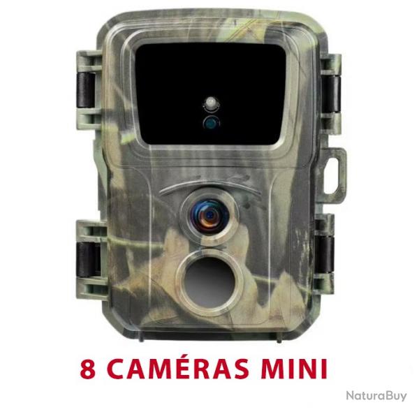 PROMO!! LOT DE 8 CAMRAS DE CHASSE PHOTOS/VIDEOS INFRAROUGE - LIVRAISON GRATUITE