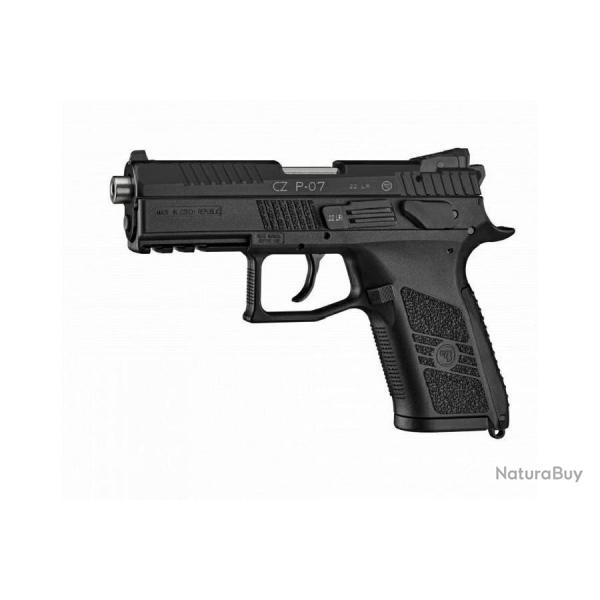 Pistolet semi-auto CZ P07 Kadet 22lr Noir