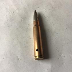 VENDU PAR LE-CUIRASSIER N°5 BALLE CALIBRE 7,92X57 MAUSER TCHECOLOVAQUE NEUTRALISÉES