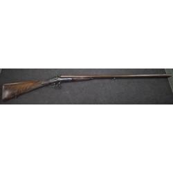 Fusil a chiens a poudre noire canon DAMAS cal 12