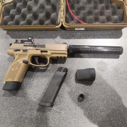 Pack Pistolet FN HERSTAL 502 Tactical FDE cal.22Lr occasion