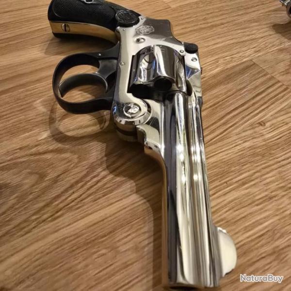 Smith et Wesson safety neuf jamais tirer third model nickel  100% d'origine