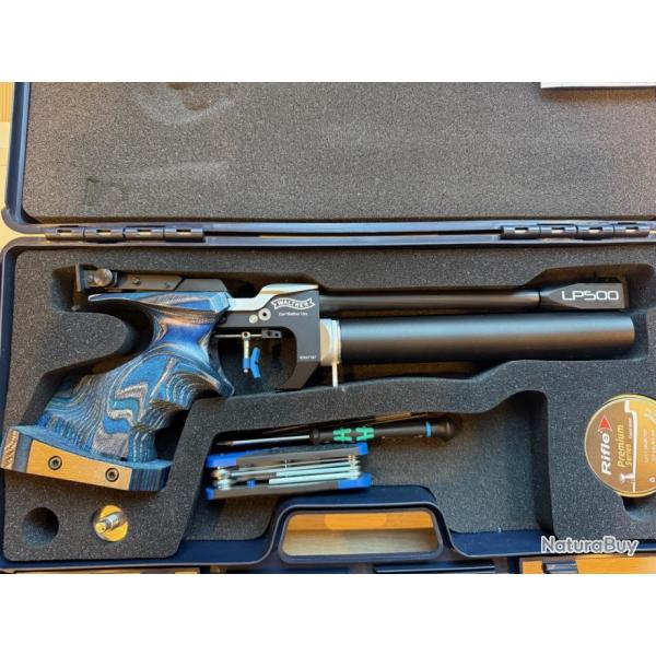 Pistolet  plombs WALTHER LP500 Blue Angel d'occasion