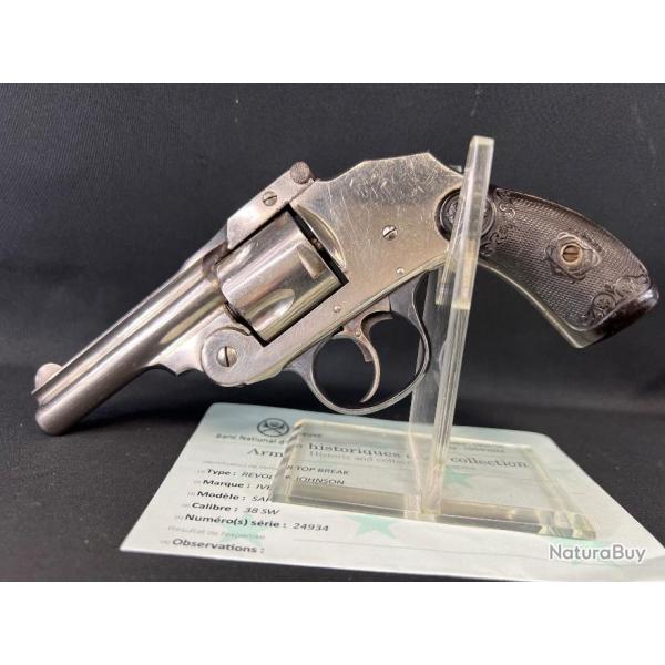 IVER & JOHNSON SAFETY HAMMERLESS cal 38sw