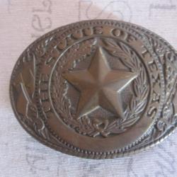 BOUCLE DE CEINTURE "THE STATE OF TEXAS"