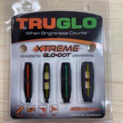 !! NEUF !! GUIDON TRUGLO MAGNETIC GLO.DOT UNIVERSEL TG90X