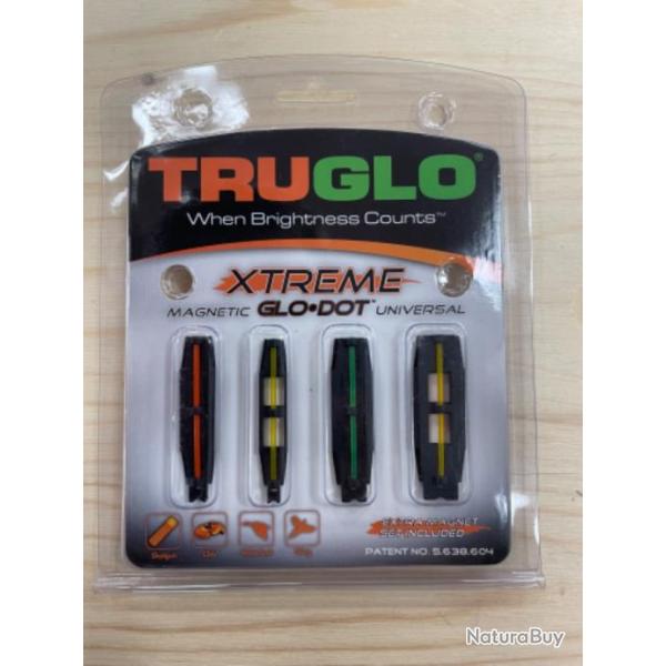 !! NEUF !! GUIDON TRUGLO MAGNETIC GLO.DOT UNIVERSEL TG90X