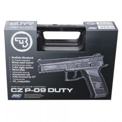 PISTOLET 6MM CZ P09 GAZ DELUXE