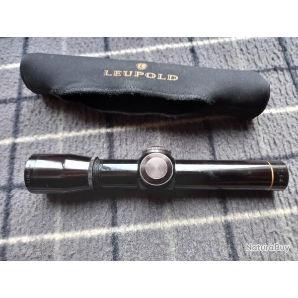 lunette scout leupold grossissement 2.5 pour armes de poing ou montage scout sur carabine