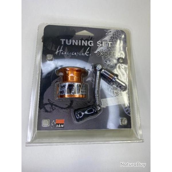 Moulinet TUNNING SET Hayasaki 330FD DAM orange