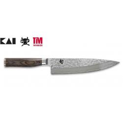 Kai TDM-1706 Shun Premier Tim Mälzer  Couteau de chef Lame 8" (20 cm), Poignée 12,5 cm