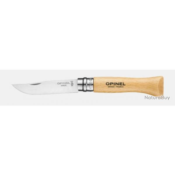 OPINEL INOX MANCHE HETRE N 06