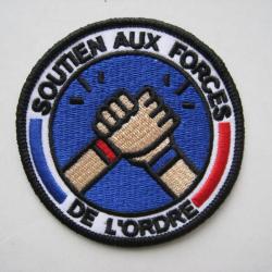 PATCH FRANCE SOUTIEN AUX FORCES DE L'ORDRE - Ref.19