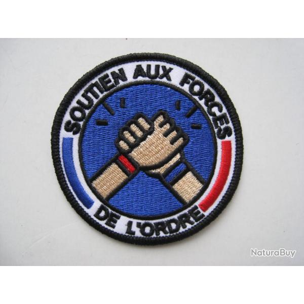 PATCH FRANCE SOUTIEN AUX FORCES DE L'ORDRE - Ref.19